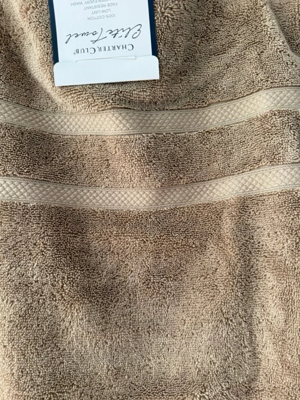 New Five Piece Bath Towel Set by Charter Club 100% Cotton - Picture 8 of 9